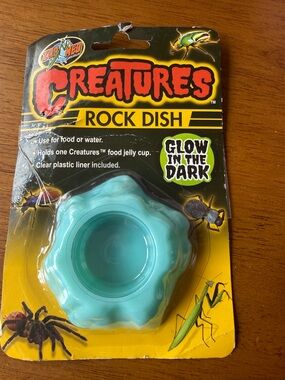 Glow-in-the-Dark Rock Dish – Blue